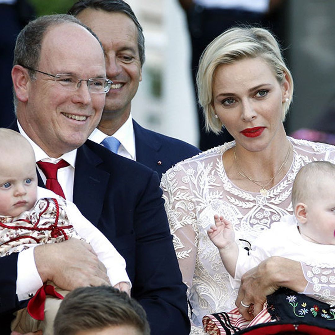 Monaco's Prince Albert, Princess Charlene and royal twins share holiday wishes in Christmas card