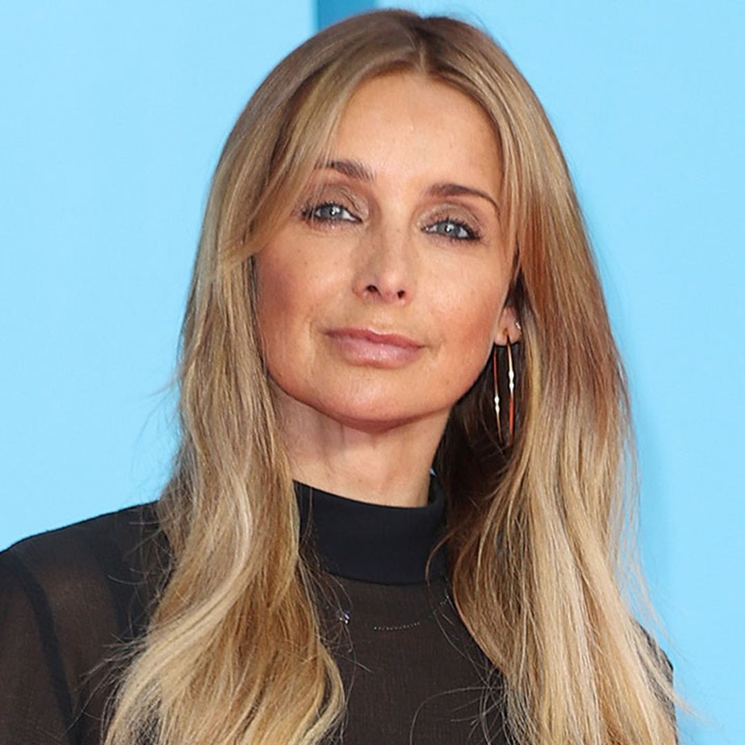 Louise Redknapp stuns in black thigh-high leather boots for night out