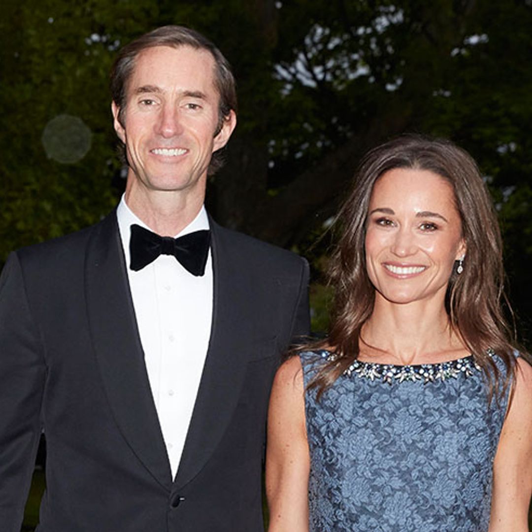 Pippa Middleton and fiancé James Matthews dazzle at charity ball days before wedding