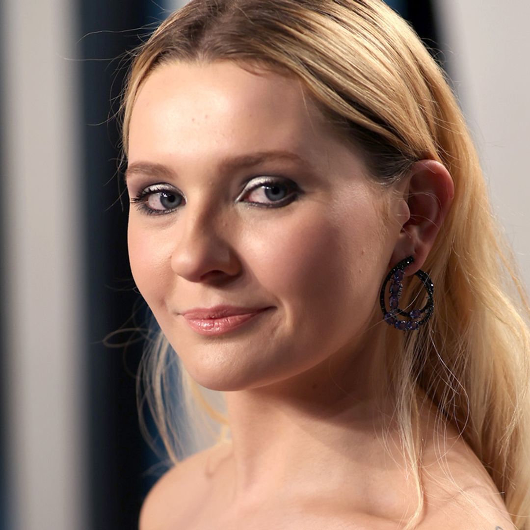 Little Miss Sunshine's Abigail Breslin's low-cut wedding dress has fans saying the same thing