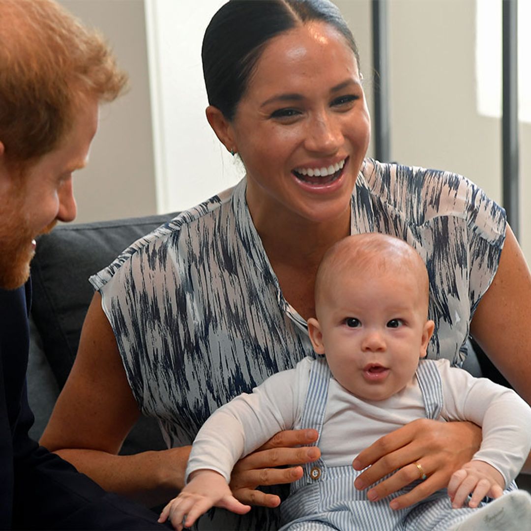 Royal baby first! Archie Harrison wears £12.99 dungarees from H&M