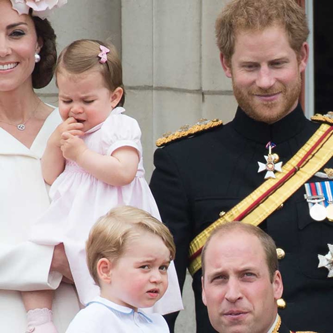 Prince Harry and Meghan Markle's reunion with George, Charlotte and Louis revealed