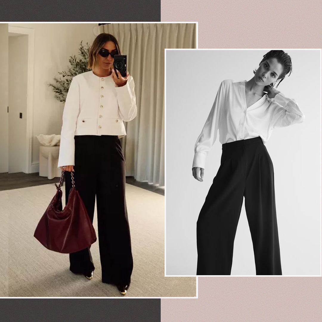 I love Frankie Bridge's 'no-brainer' work trousers - and they're available in 3 different colours