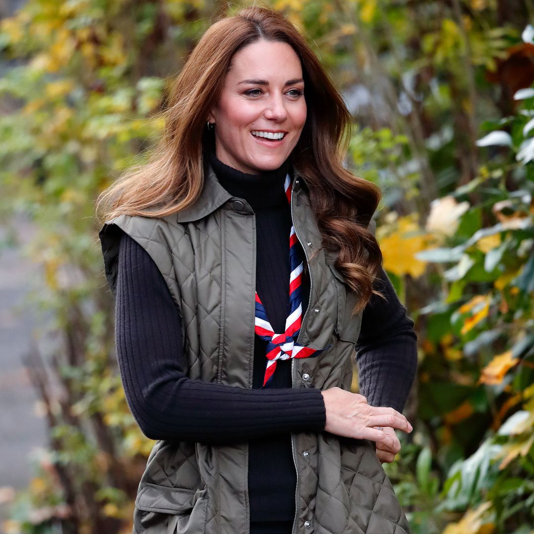 Princess Kate goes sporty in leggings and relaxed hoodie for outing with Prince William near Windsor