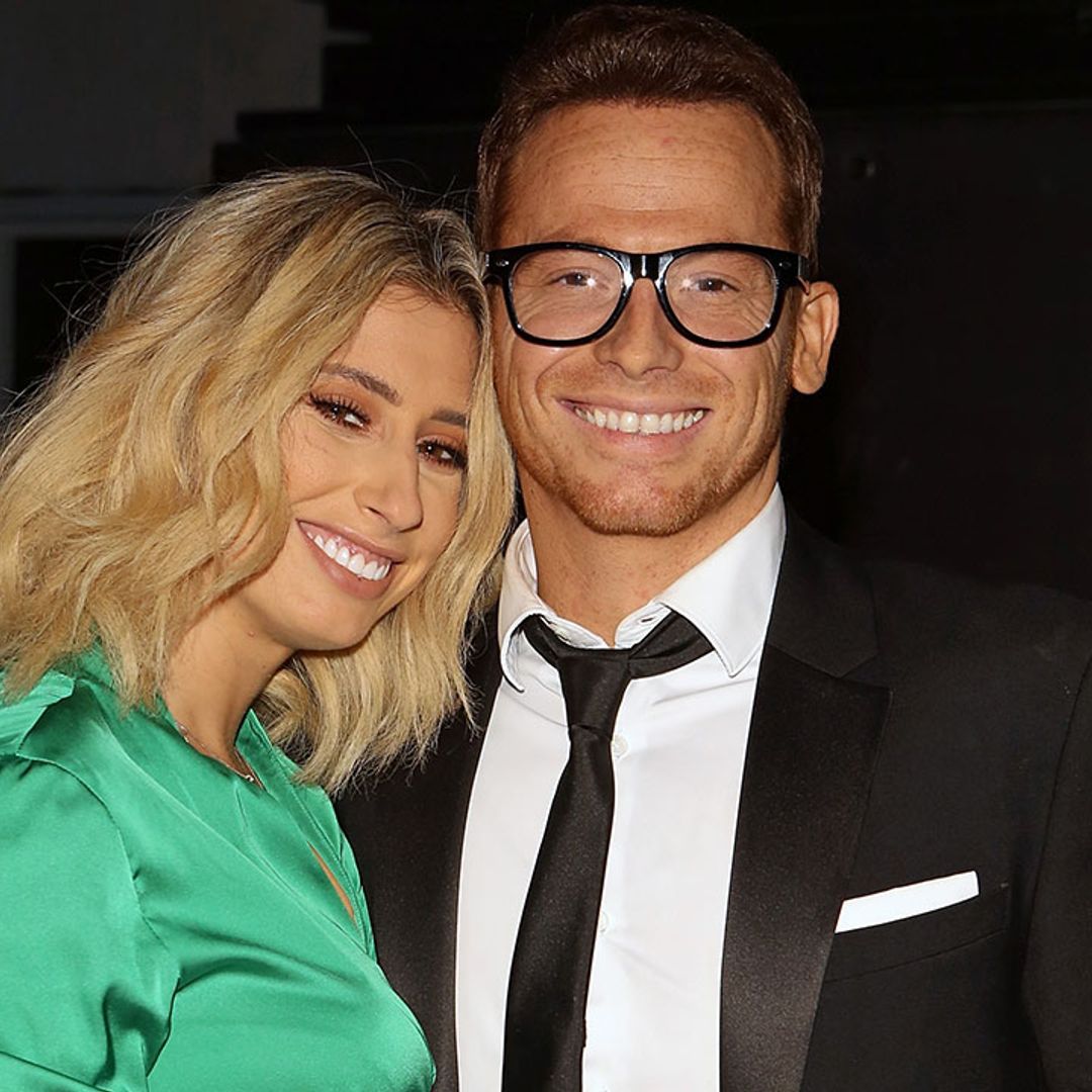 Stacey Solomon shares snap of herself with baby Rex and Joe for very special reason 