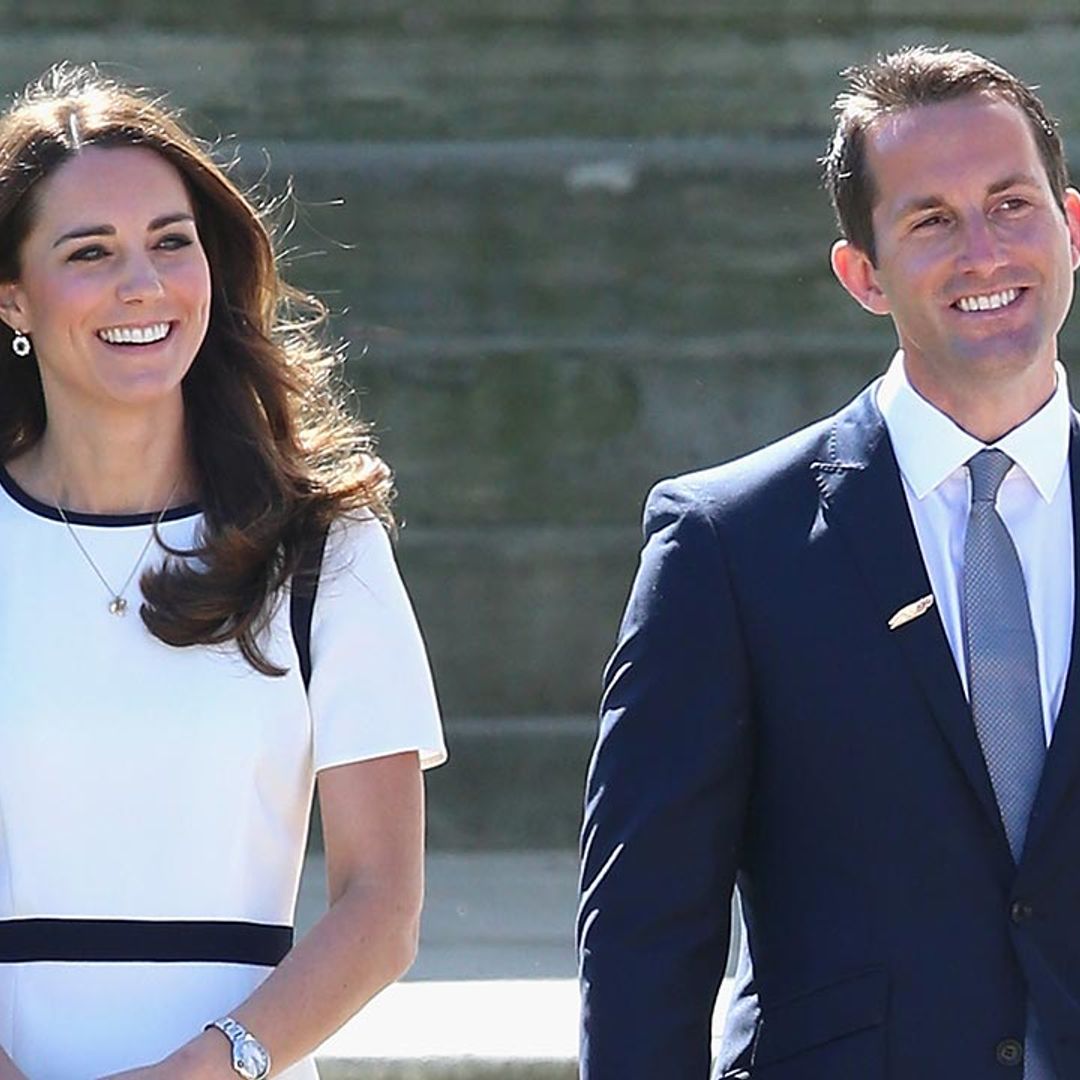 Kate Middleton catches up with Sir Ben Ainslie following return to London