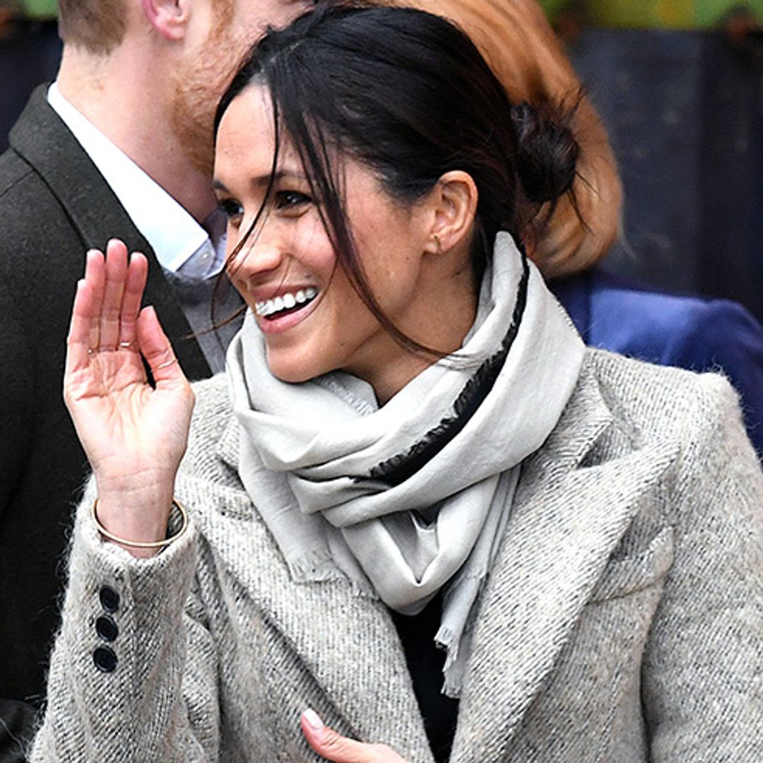 Meghan Markle surprises crowd in Marks & Spencer sweater