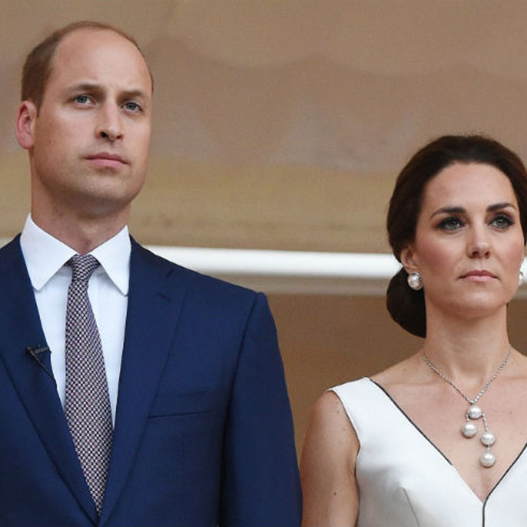 Prince William and Kate make dazzling couple at Queen's birthday party in Poland
