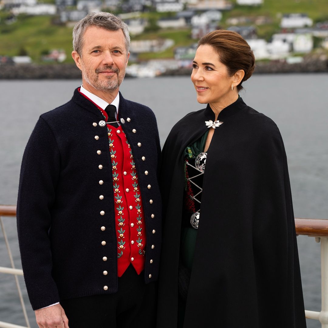 Queen Mary and King Frederik joined by surprise guest on milestone visit