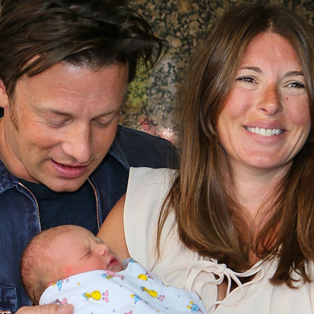 Jools Oliver finally reveals the name of her baby boy – and we love it!