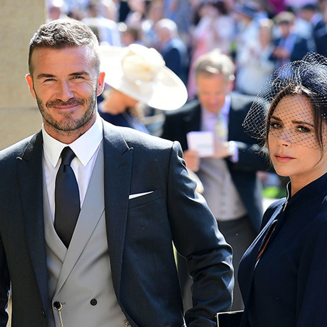 David and Victoria Beckham are auctioning off their royal wedding outfits – here's how you can get them