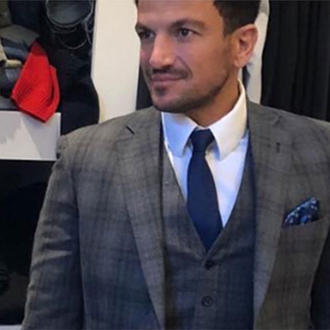 Peter Andre's amazing walk-in wardrobe will make you green with envy