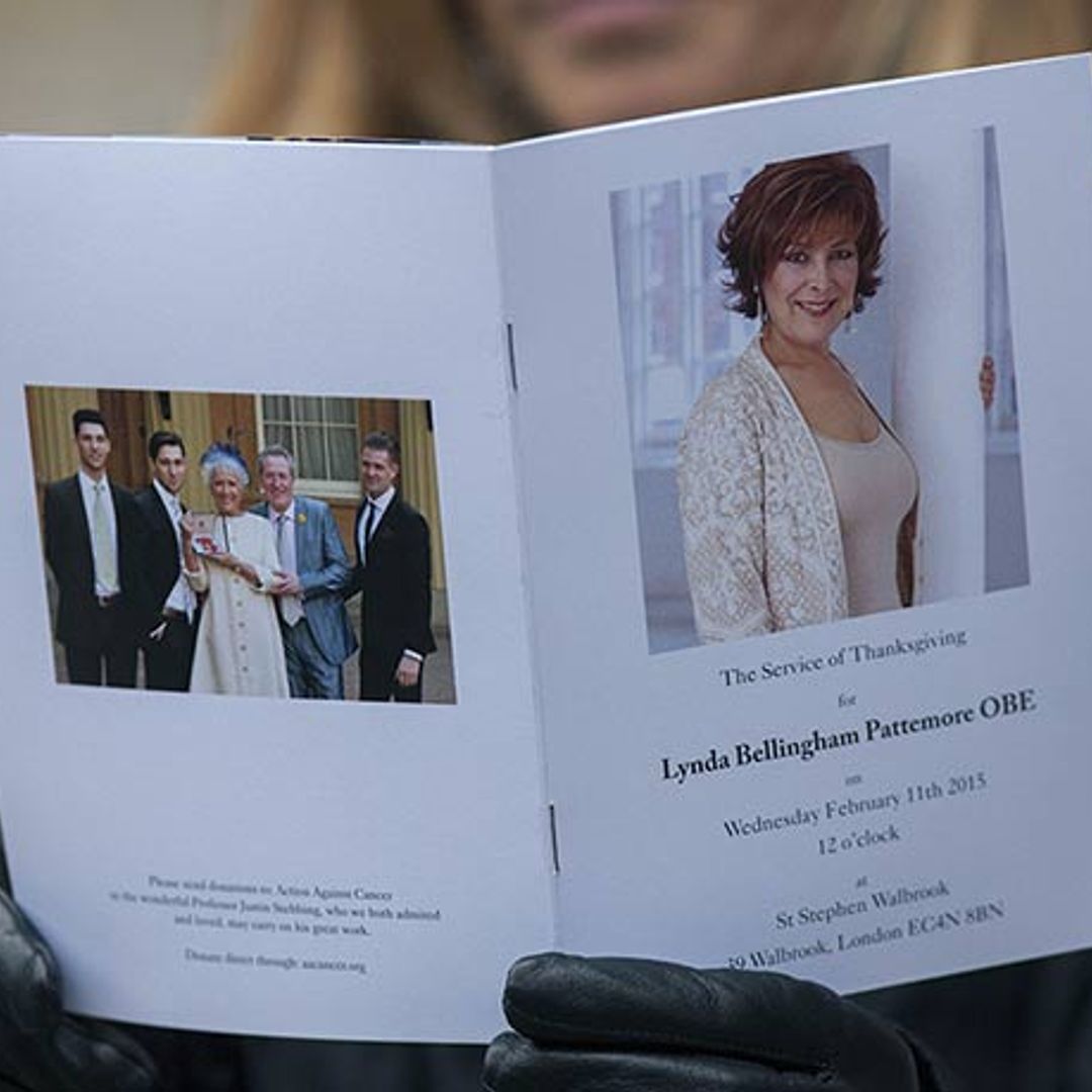 Lynda Bellingham's memorial held in London as stars say final goodbye