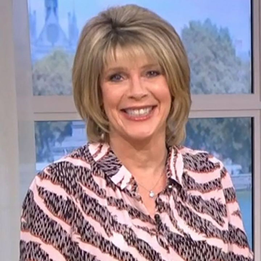 Ruth Langsford accidentally coordinates with Eamonn Holmes on This Morning