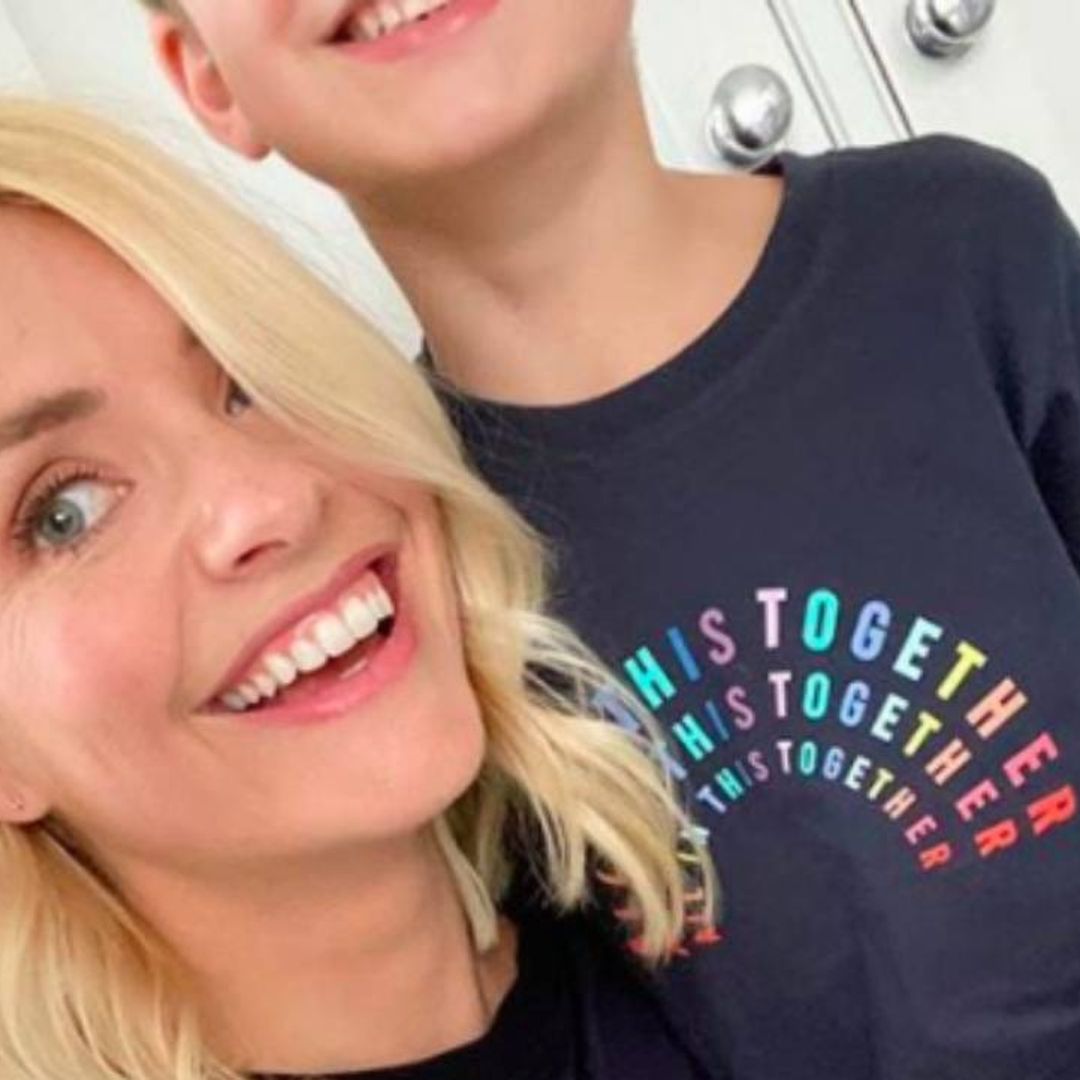 Holly Willoughby gives son Chester 'dodgy lockdown haircut' after making major mistake