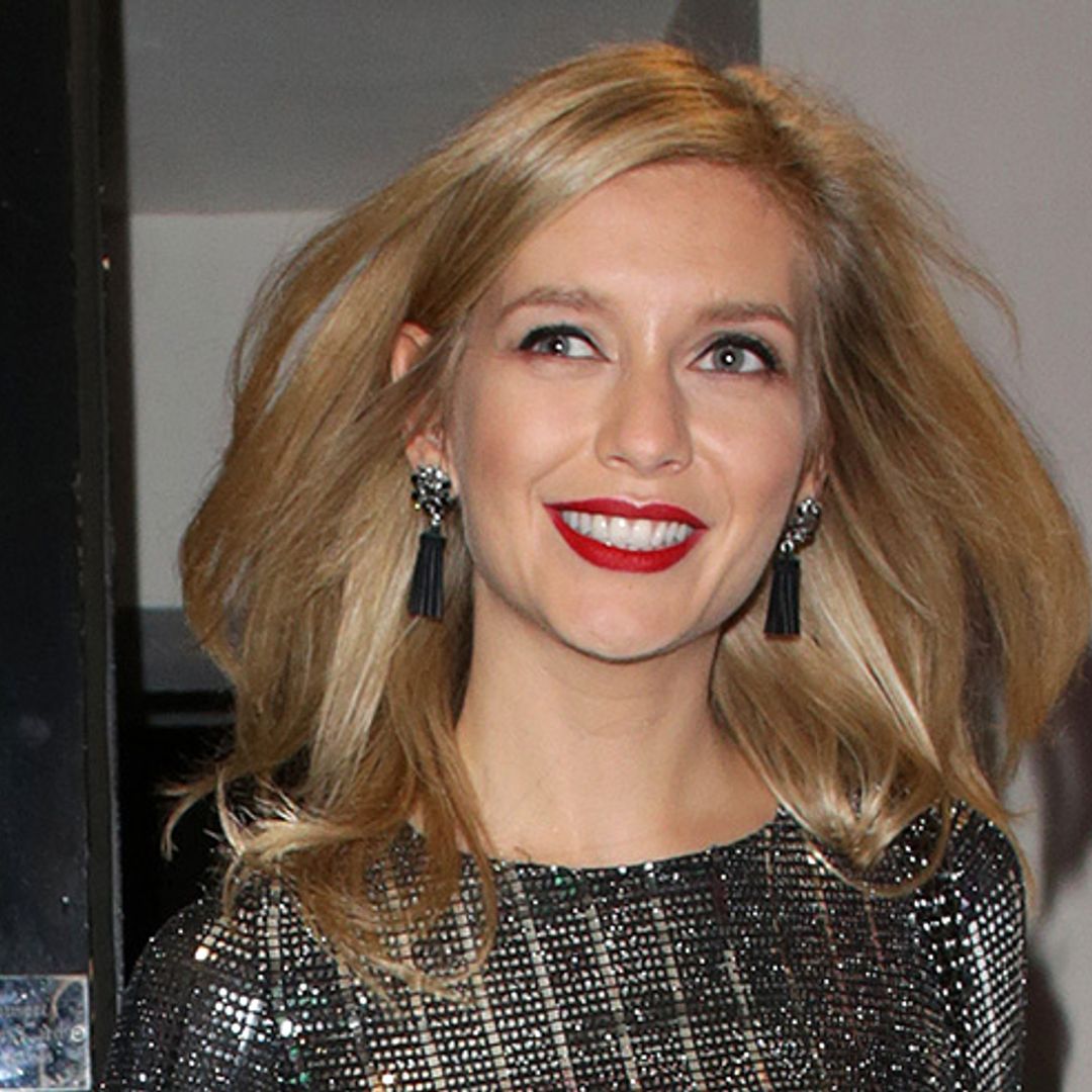 Countdown's Rachel Riley shows off incredibly toned midriff in sparkly mini dress