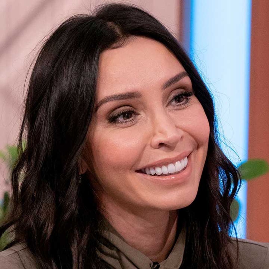 Christine Lampard wows Lorraine viewers in the most elegant floral dress