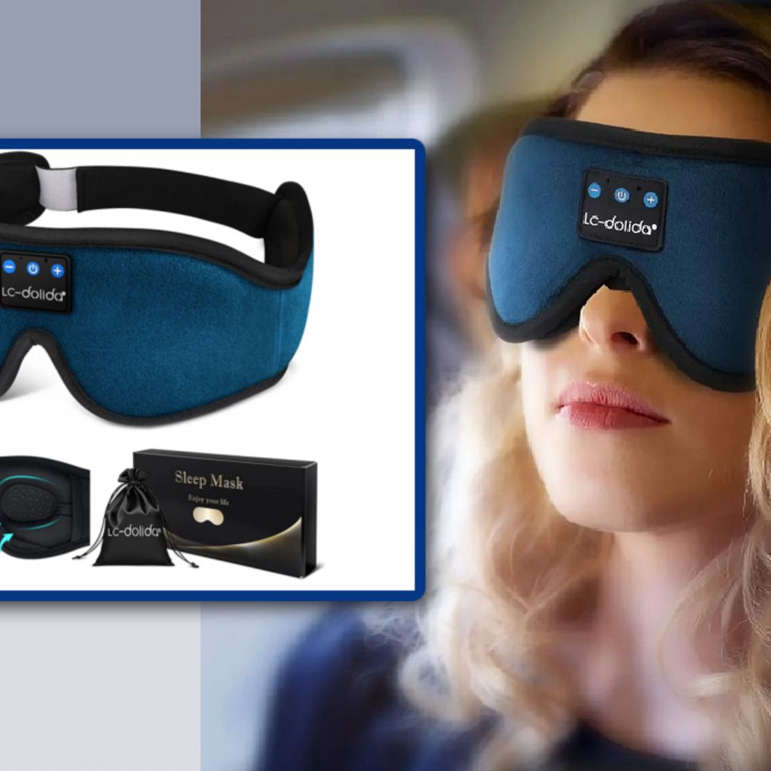 Need a last-minute gift? Amazon's 'game changer' Bluetooth sleep mask will arrive ASAP