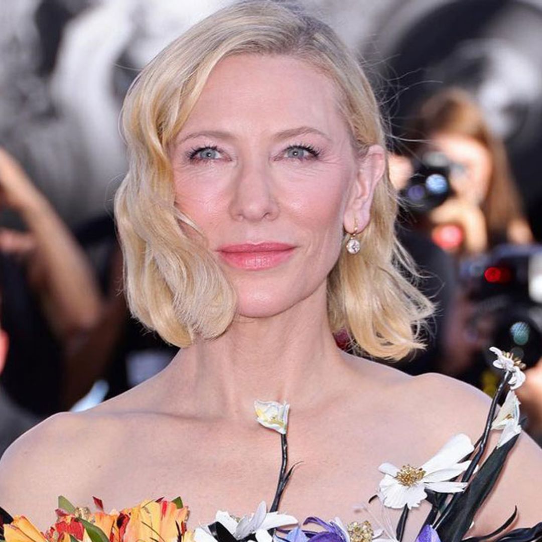 Cate Blanchett stuns in strapless corset with the most unbelievable detail