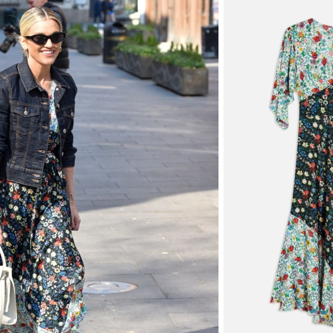 Ashley Roberts wows fans in floral Topshop dress - and it's a bargain in the sale