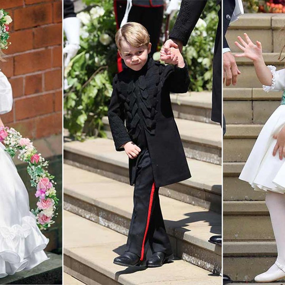 21 royals who made adorable bridesmaids and pageboys in unearthed wedding photos