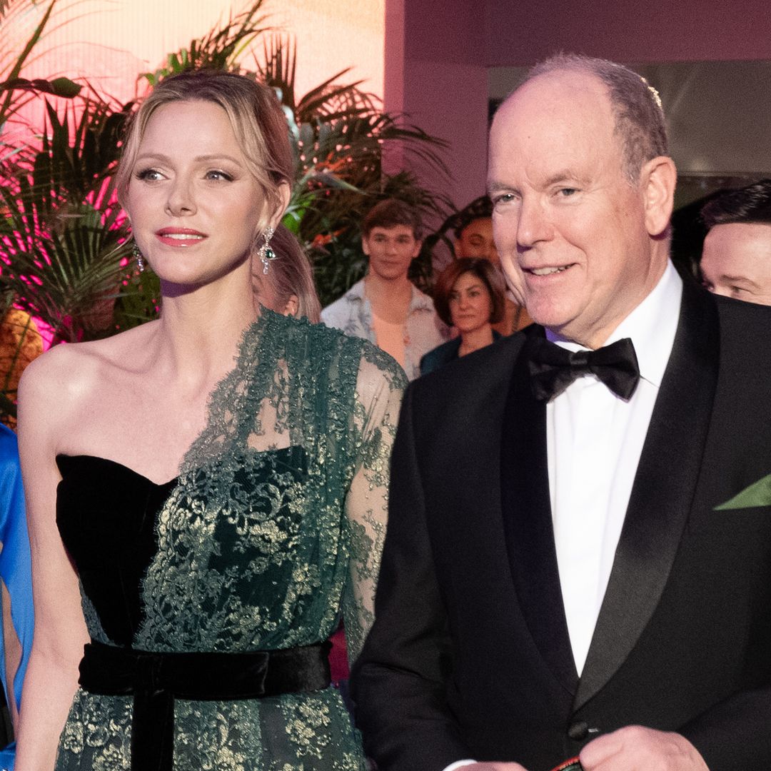 Princess Charlene thrills in waist-cinching outfit alongside Prince Albert