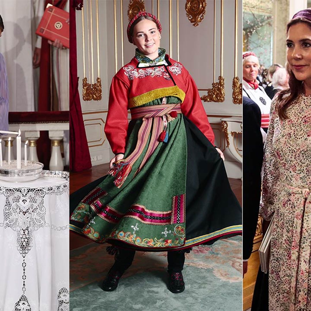 European royals gather for Princess Ingrid of Norway's confirmation – see the best photos
