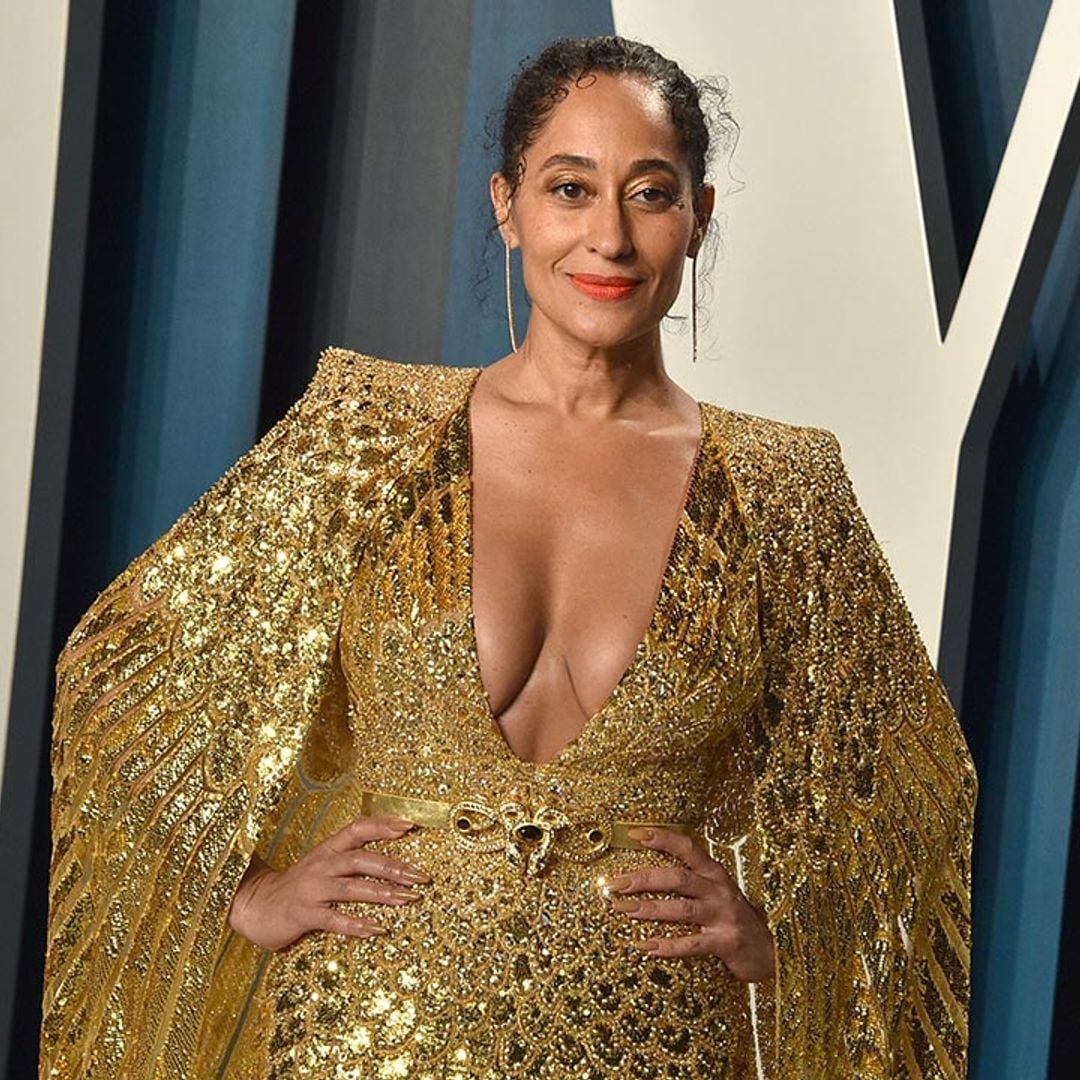 Tracee Ellis Ross looks beautiful as she showcases toned legs in just a sweater