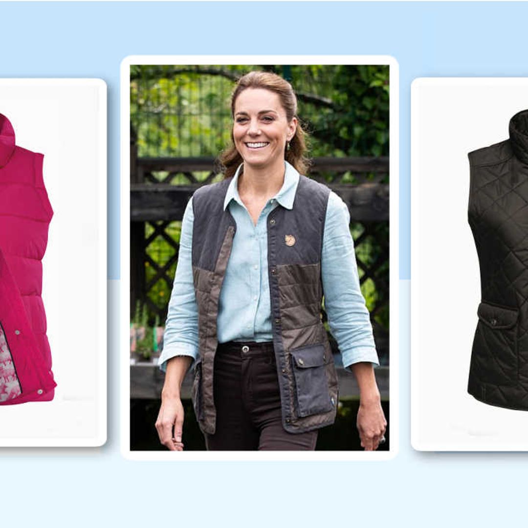 Get a new Kate Middleton style quilted gilet on eBay for less than £25