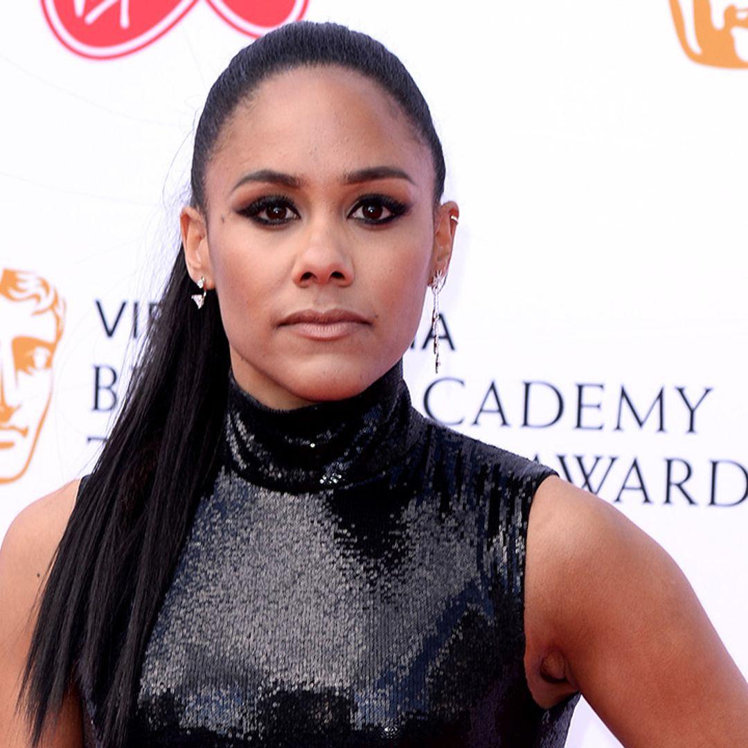 Alex Scott turns heads with daring look for major moment