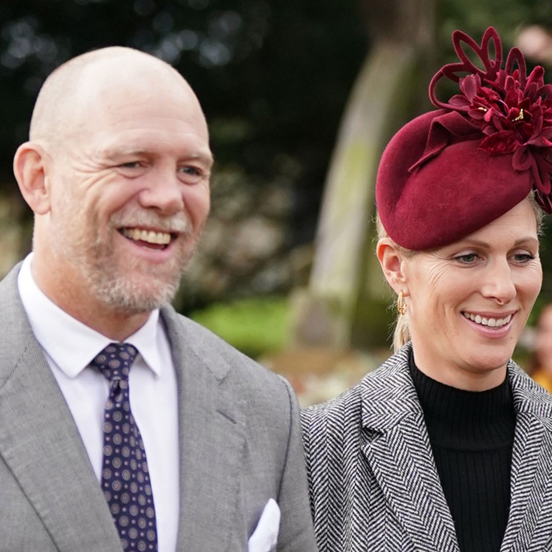 Zara and Mike Tindall joined by their daughter Lena for surprise Christmas walkabout