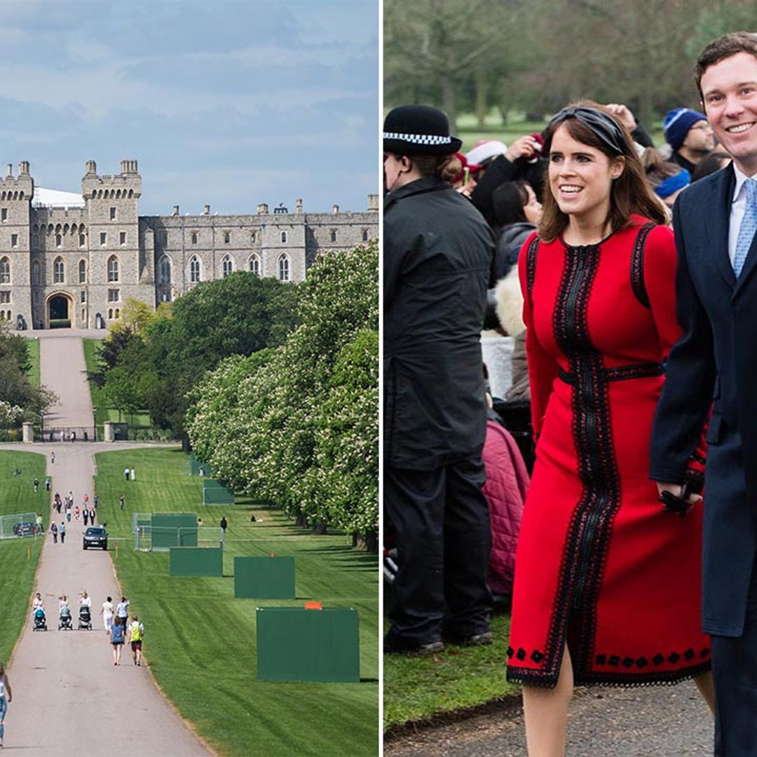 Removal vans spotted in Windsor after Princess Eugenie moves into Frogmore Cottage - report