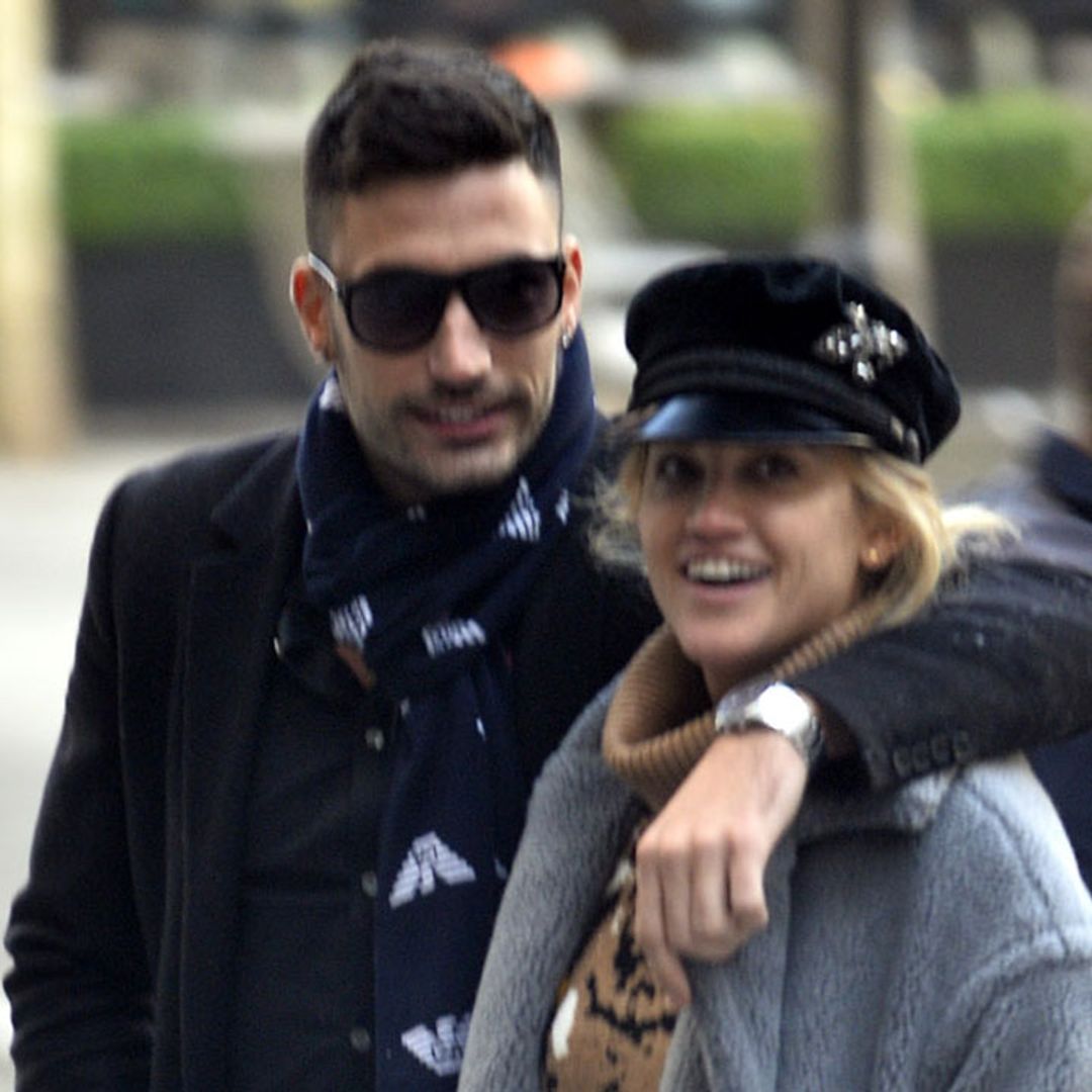 Strictly couple Giovanni Pernice and Ashley Roberts pack on the PDA during tour