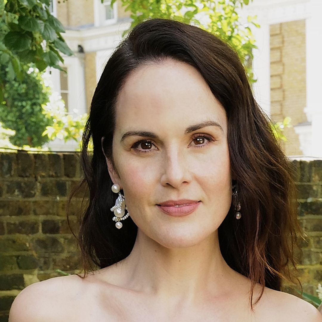 Downton Abbey star Michelle Dockery is flawless in royally-approved dress