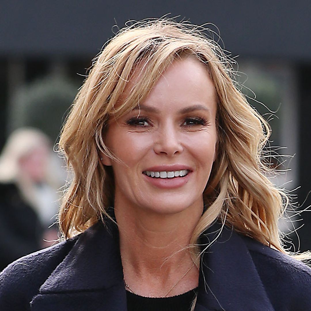 Amanda Holden's silky leopard-print wrap dress is cheaper than you might think