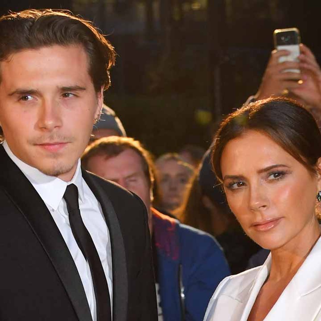 Victoria Beckham models slinky mother-of-the-groom dress to announce exciting news