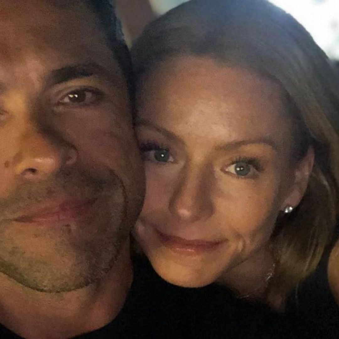 Kelly Ripa hilariously reacts to appearance in throwback photo with Mark Consuelos
