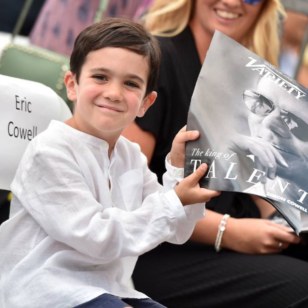 Simon Cowell's son Eric shows off singing skills in adorable new video