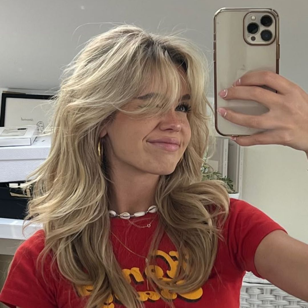 wolf cut blonde hair 