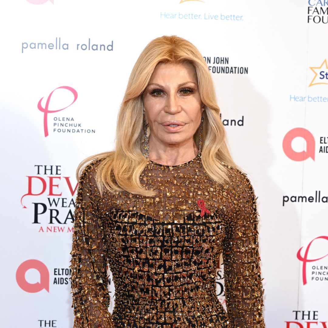 Donatella Versace's stunning fresh-faced appearance at 69 has fans saying the same thing