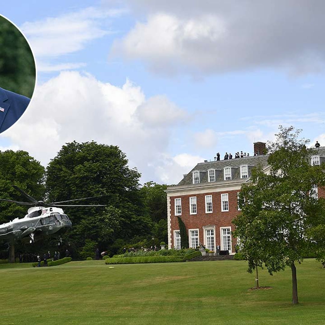 Inside President Donald Trump's home while he's in the UK