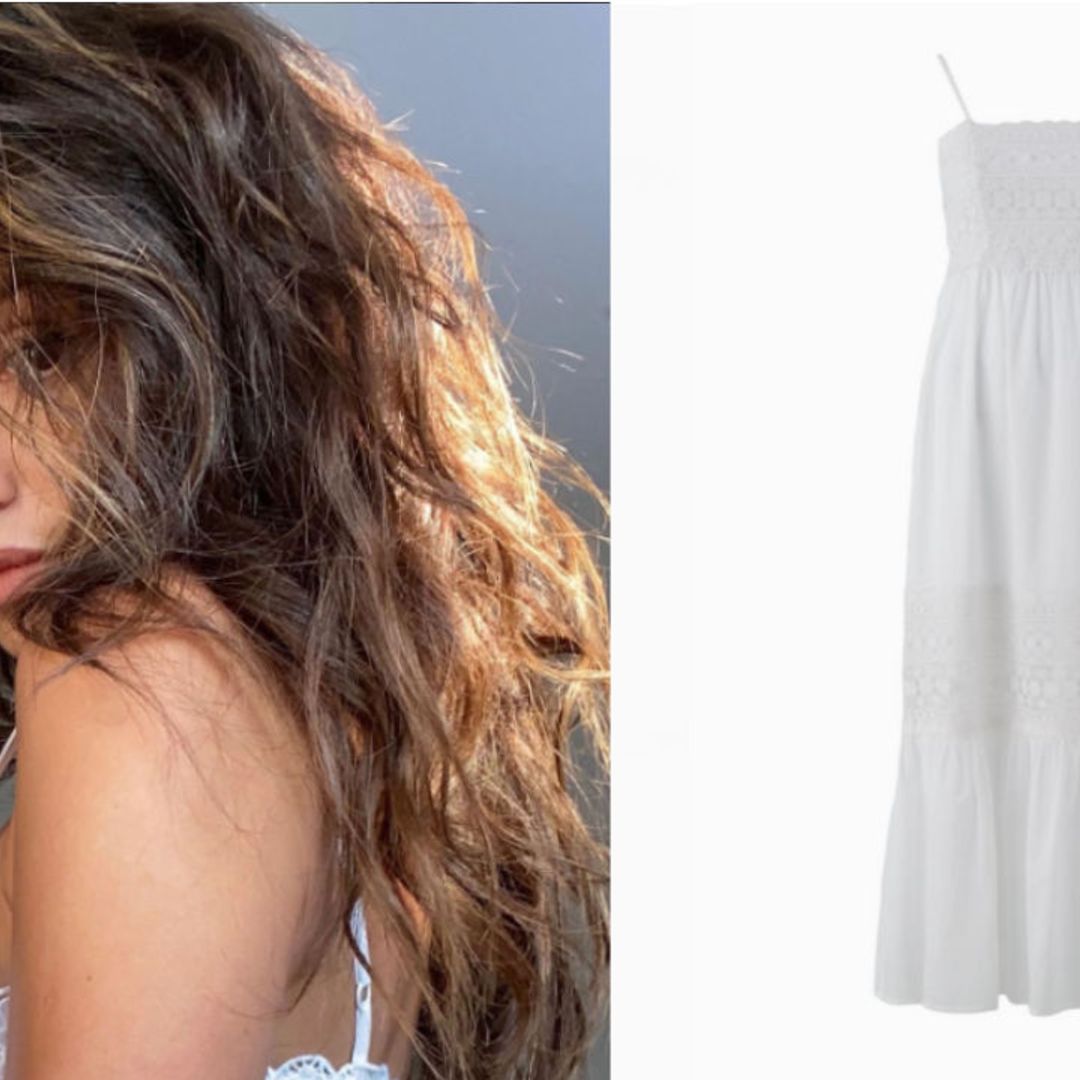 Michelle Keegan is wearing the perfect white summer dress and we need it