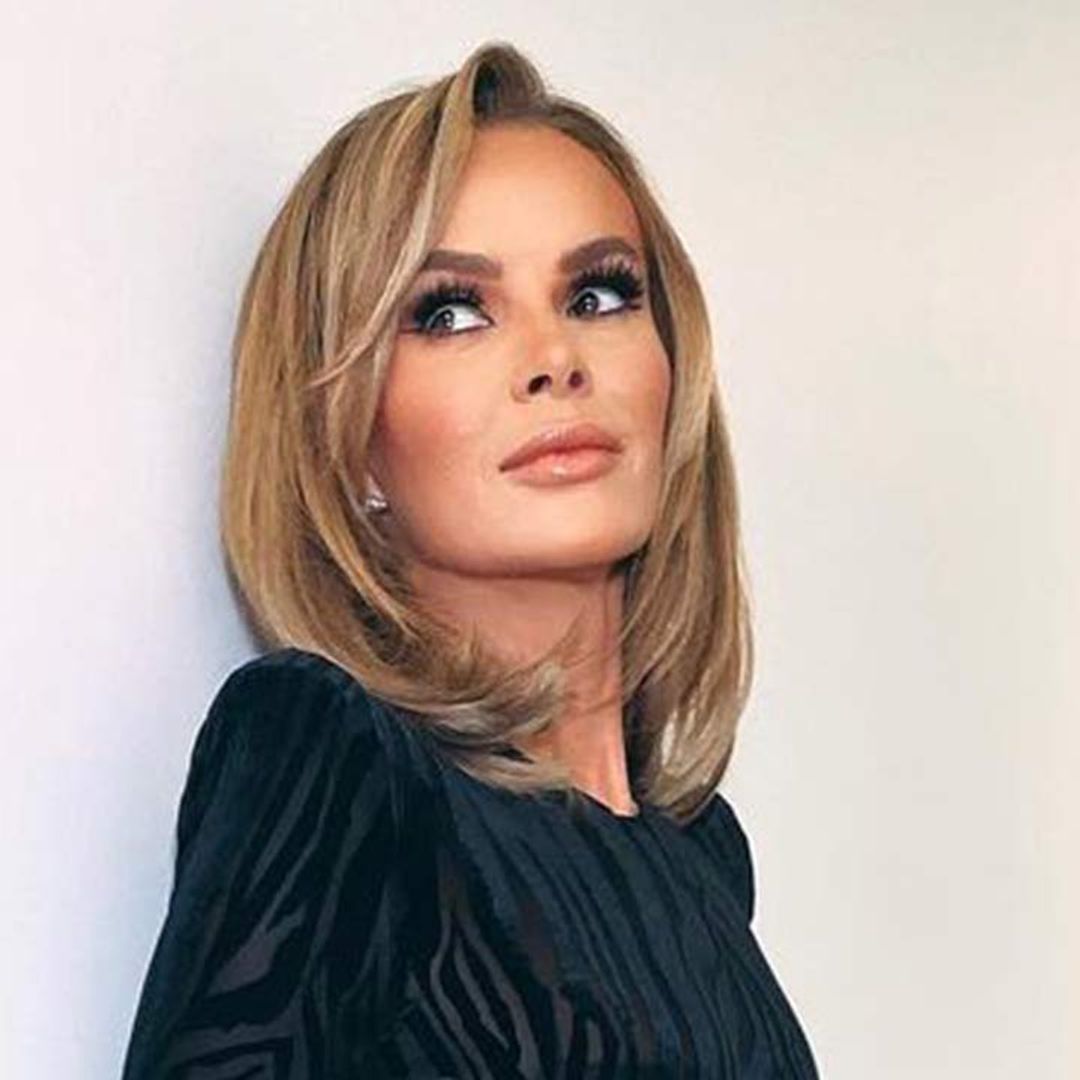 Amanda Holden's legs look endless in super-chic flared jeans