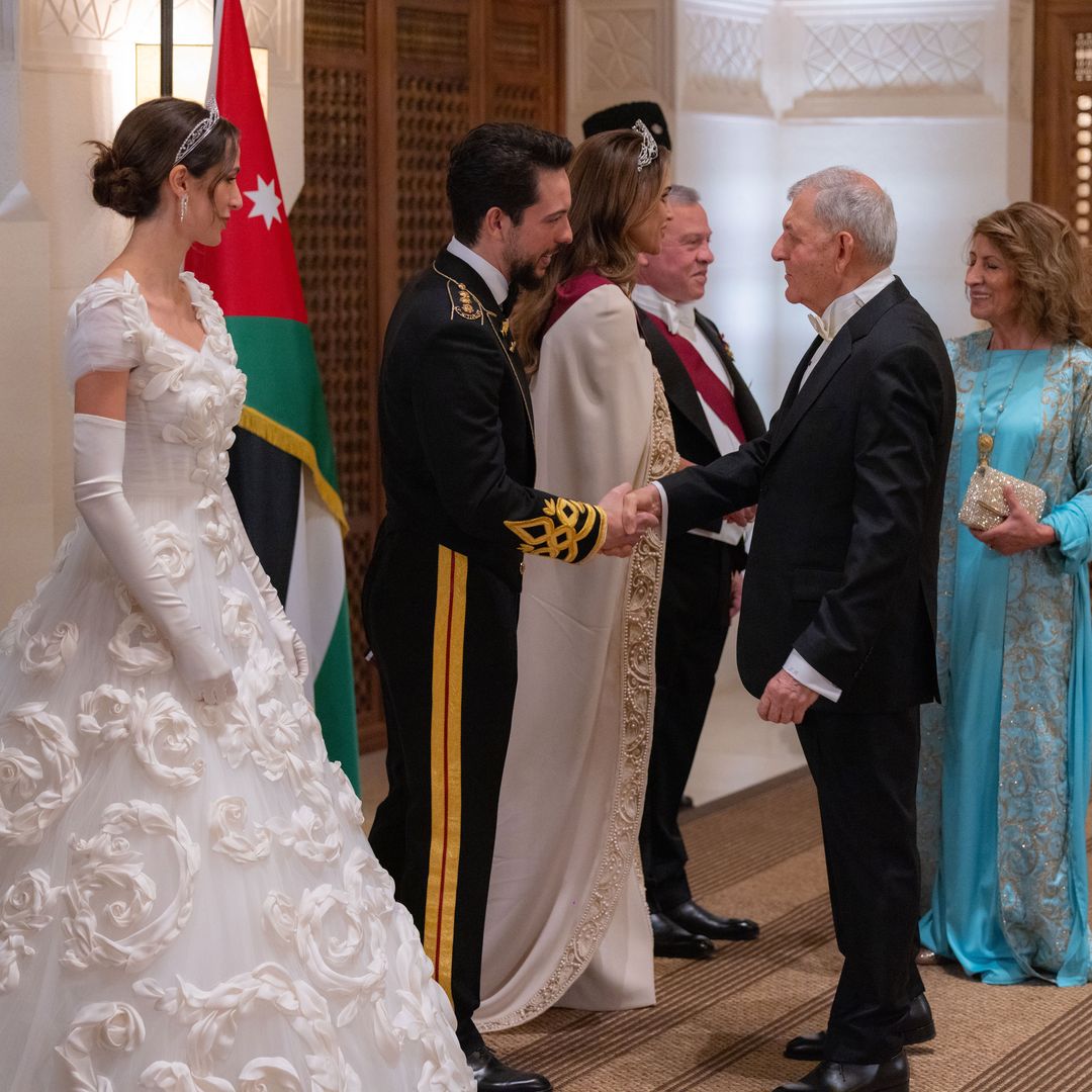 Princess Rajwa of Jordan stuns in unexpected second wedding dress we never saw coming