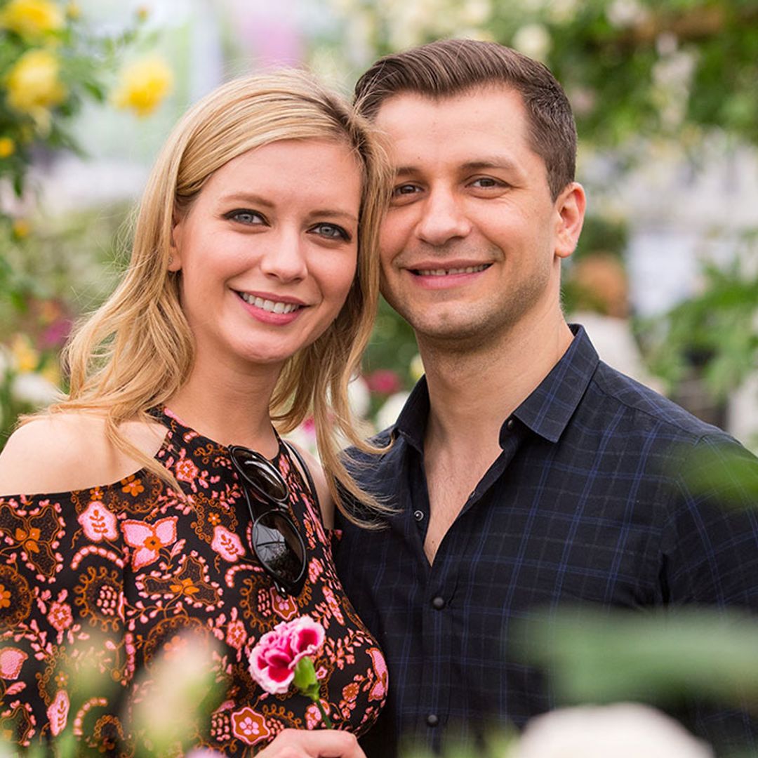 Take a look at Pasha Kovalev and Rachel Riley's love story as they prepare to welcome first baby