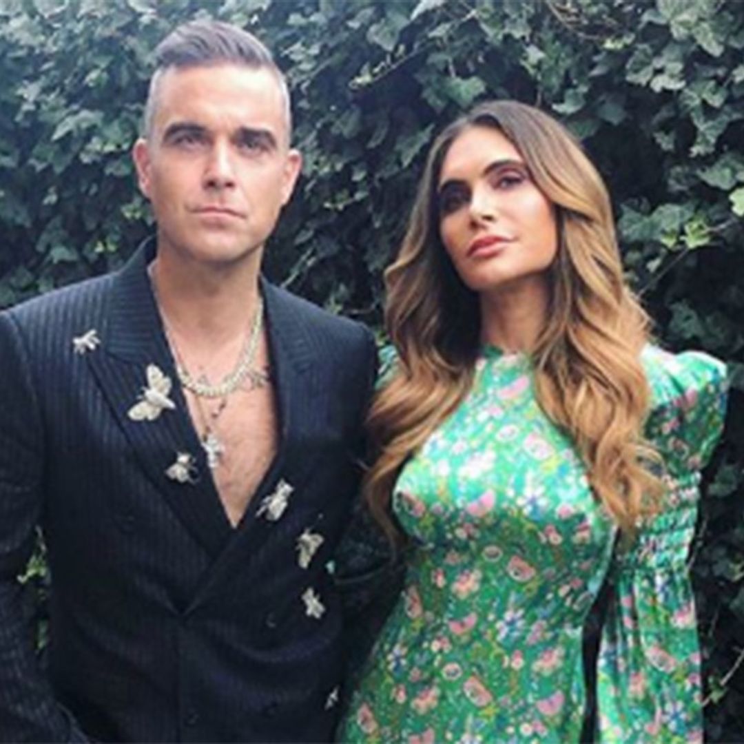 Robbie Williams enjoys pool party with children Teddy and Charlie – see photo