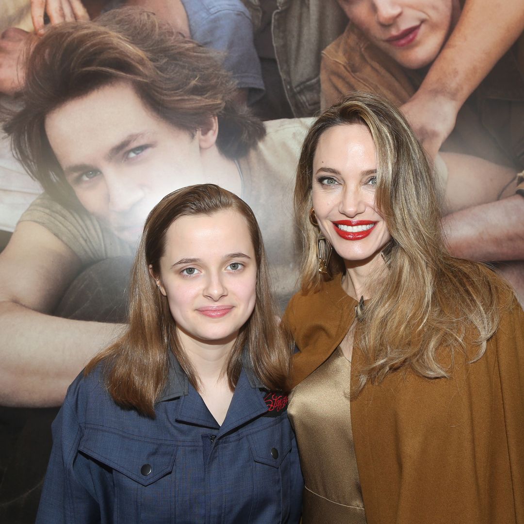Angelina Jolie looks incredible as she treats mini-me daughter Vivienne to special evening