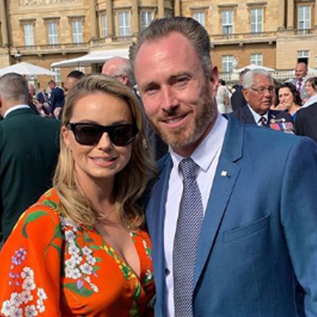 Take a peek inside James Jordan and wife Ola's visit to Buckingham Palace