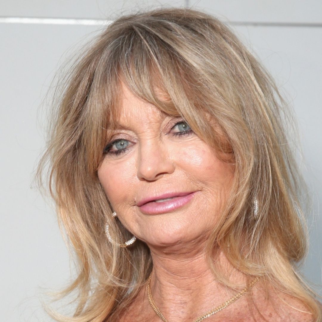 Goldie Hawn gushes over son Oliver Hudson and granddaughter in rare photo