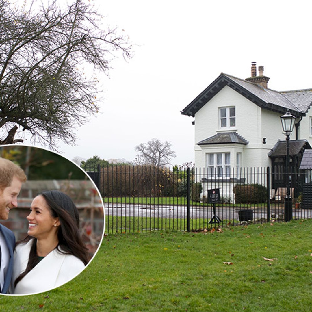 Take a peek at Prince Harry and Meghan Markle's new home Frogmore Cottage as security tightens